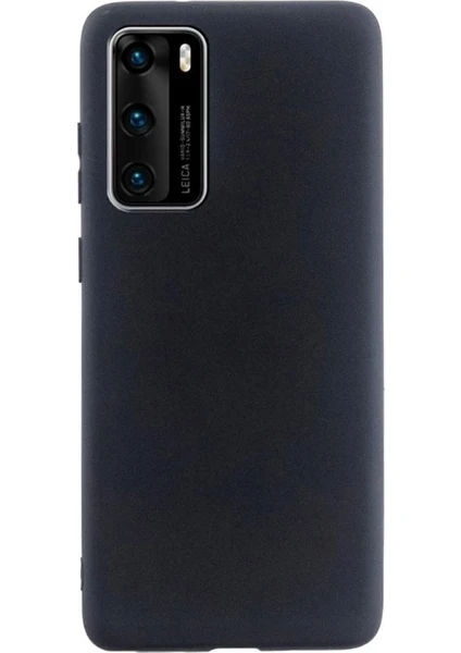  Apsuwa Huawei  P40 Kılıf Premier Silikon Esnek Koruma Siyah