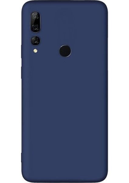 Huawei Y9 Prime 2019 Kılıf Premier Silikon Esnek Koruma+Nano Glass Lacivert