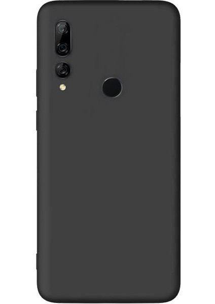Huawei Y9 Prime 2019 Kılıf Premier Silikon Esnek Koruma+Nano Glass Siyah