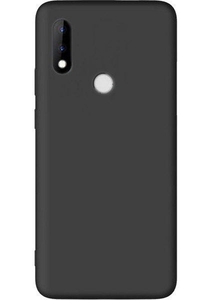 Casper Via A4 Kılıf Premier Silikon Esnek Koruma+Nano Glass Siyah