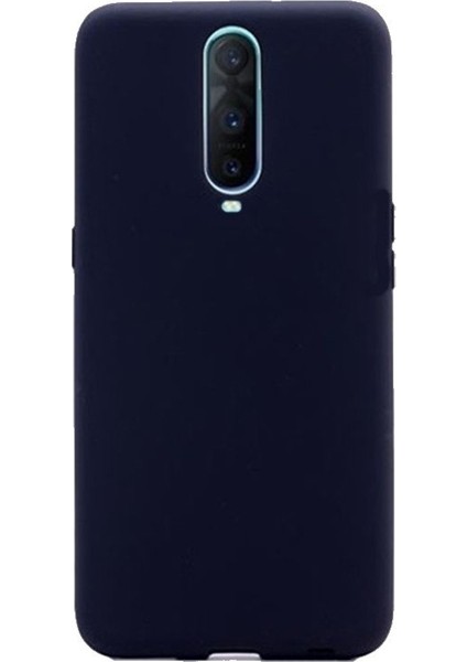 Oppo RX17 Pro Kılıf Premier Silikon Esnek Koruma+Nano Glass Siyah