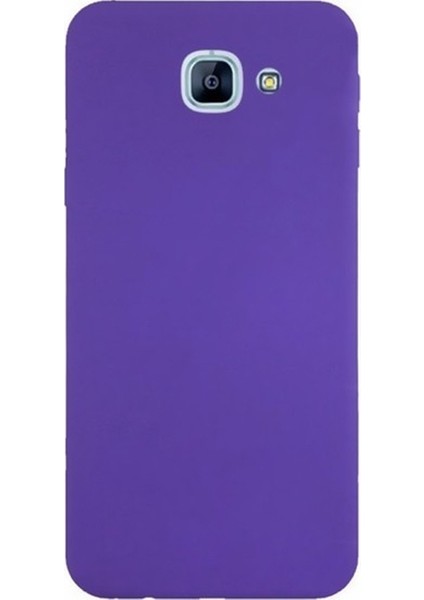 Samsung Galaxy A3 2017 Kılıf Premier Silikon Kılıf+Nano Glass Mor