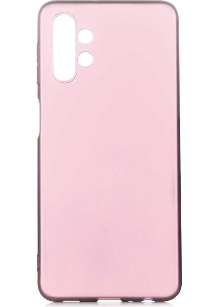 Samsung Galaxy A32 5g Kılıf Premier Silikon Mat Koruma+Nano Glass Bronz