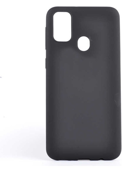 Samsung Galaxy M31 Kılıf Premier Silikon Esnek Koruma Siyah