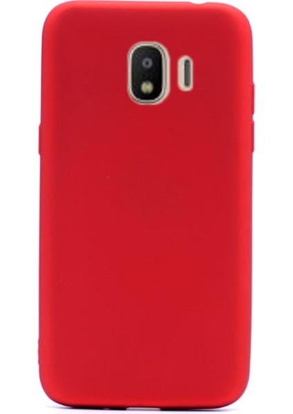 Samsung Galaxy J2 Core J260 Kılıf Premier Esnek Silikon Kırmızı
