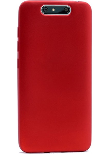 Apsuwa Turkcell T80 Kılıf Premier Silikon Kılıf+Nano Glass Koruyucu Kırmızı