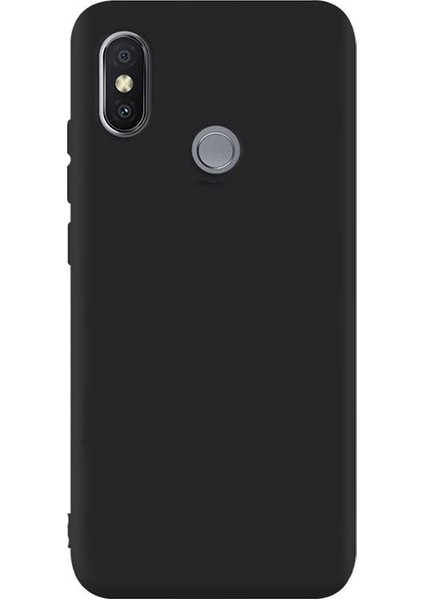 Apsuwa Xiaomi Mi 8 Se Kılıf Premier Silikon+Nano Glass Ekran Koruyucu Siyah