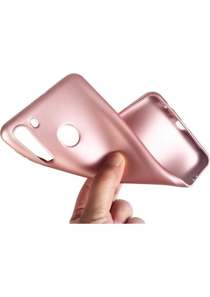 Samsung Galaxy A21 Kılıf Premier Silikon Esnek Koruma Lacivert