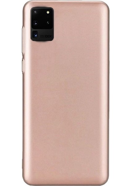 Samsung Galaxy S20 Ultra Kılıf Premier Silikon Esnek Koruma Bronz