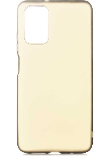  Apsuwa Xiaomi  Poco M3 Kılıf Mat Soft Premier Silikon Gold