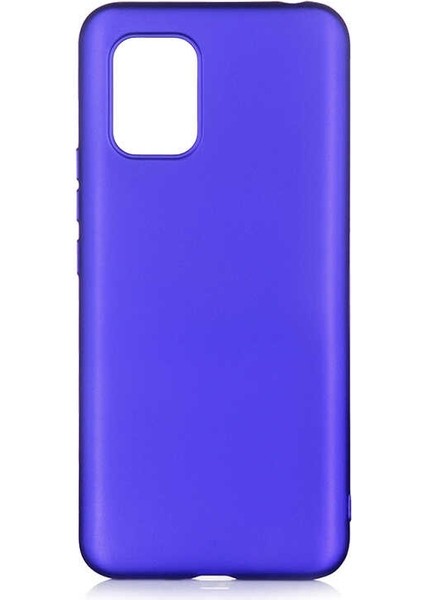 Xiaomi Mi 10 Lite Kılıf Premier Silikon Esnek Koruma Mavi