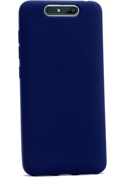 Apsuwa Turkcell T80 Kılıf Premier Silikon Kılıf+Nano Glass Koruyucu Lacivert