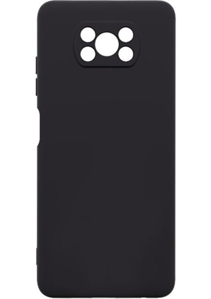 Xiaomi Poco X3 Nfc Kılıf Premier Silikon + Full Kapatan Nano Siyah