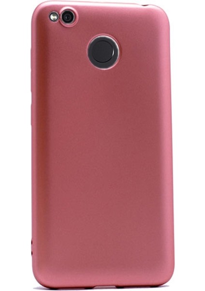 Xiaomi Redmi 4x Kılıf Premier Silikon Kılıf+Nano Glass Bronz