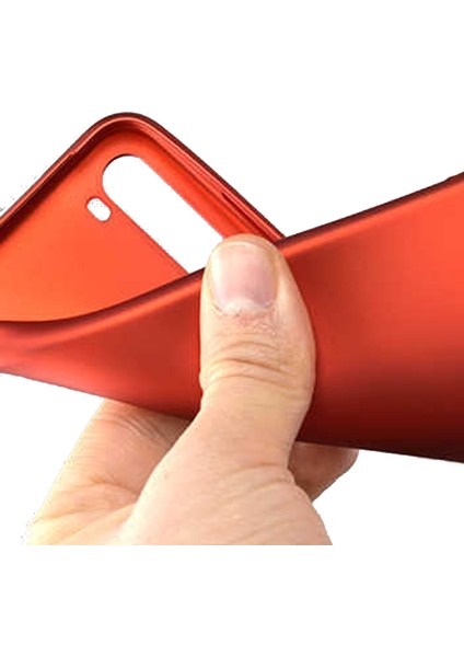 Xiaomi Redmi Note 8t Kılıf Premier Silikon Koruma+Nano Glass Mürdüm