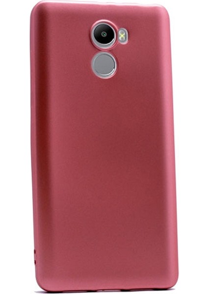 Xiaomi Redmi 4 Kılıf Premier Silikon Kılıf+Nano Glass Bronz