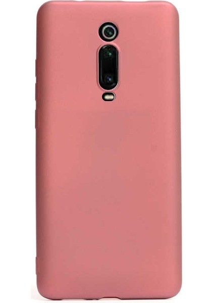 Xiaomi Redmi K20 Kılıf Premier Silikon Esnek Koruma+Nano Glass Mürdüm