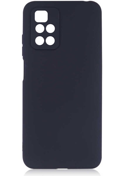 Xiaomi Redmi Note 11 4g Kılıf Mat Kamera Korumalı Soft Premier Silikon+Nano Glass Siyah