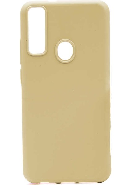 General Mobile Gm 20 Pro Kılıf Premier Silikon Esnek Koruma Gold