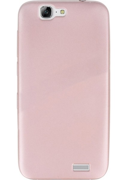 Huawei Ascend G7 Kılıf Premier Silikon Kılıf Bronz
