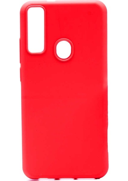General Mobile Gm 20 Pro Kılıf Premier Silikon Esnek Koruma Kırmızı