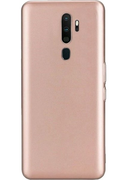 Oppo A9 2020 Kılıf Premier Silikon Esnek Arka Koruma Bronz