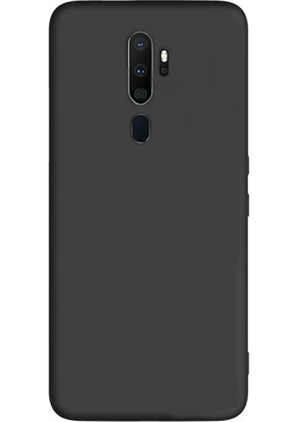 Oppo A9 2020 Kılıf Premier Silikon Esnek Arka Koruma Siyah