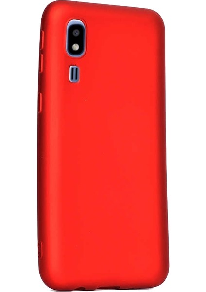 Samsung Galaxy A2 Core Kılıf Premier Silikon Esnek Arka Koruma Kırmızı