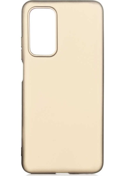 Apsuwa Xiaomi Mi 10T Kılıf Premier Silikon Mat Koruma Gold