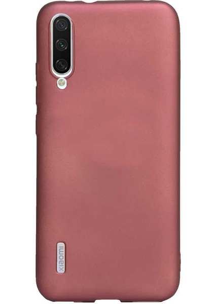 Xiaomi Mi A3 Kılıf Premier Silikon Esnek Arka Koruma Mürdüm