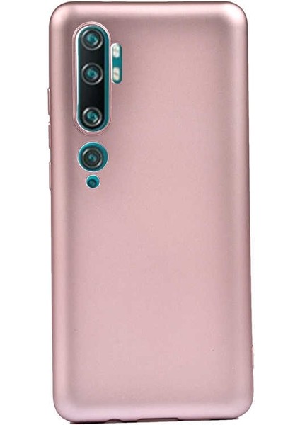 Xiaomi Mi Note 10 Pro Kılıf Premier Silikon Esnek Koruma Bronz