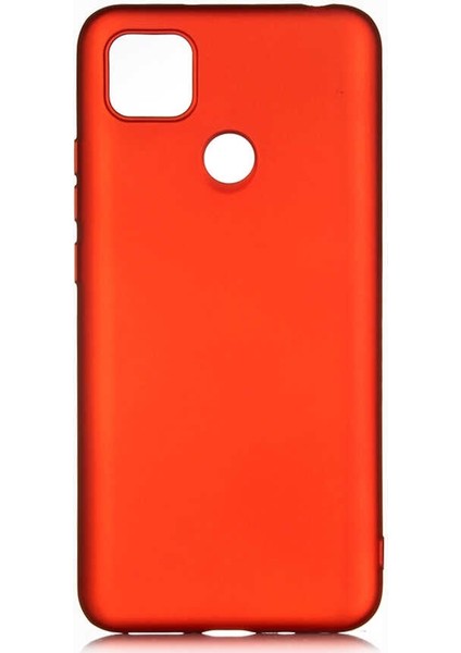  Apsuwa Xiaomi  Redmi 9c Kılıf Premier Silikon Esnek Koruma Kırmızı