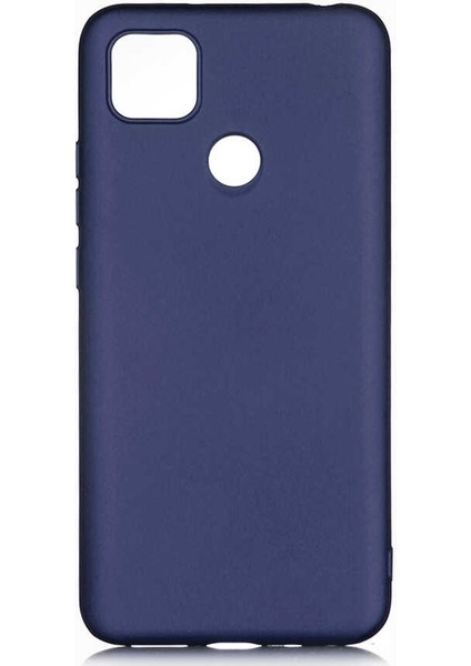 Xiaomi Redmi 9c Kılıf Premier Silikon Koruma+Nano Glass Lacivert