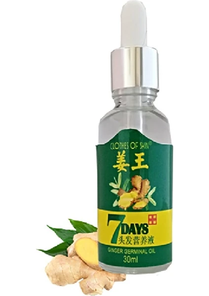 7days Zencefil Yağı Saç Büyüme Kaybı Serumu 30 ml - 7days Gingerger Hair growth Loss Treatment Serum 30 ml