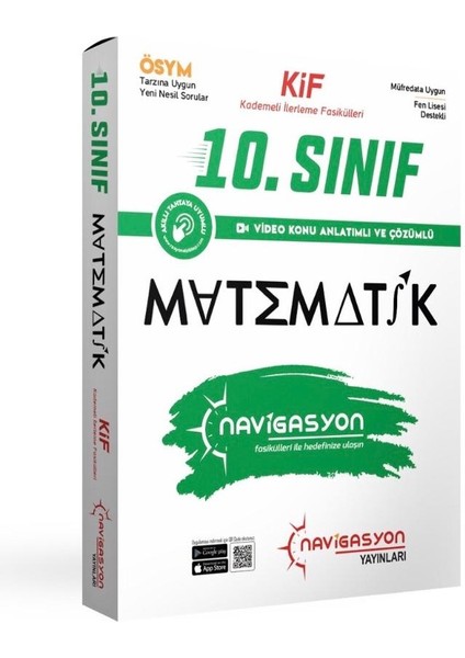 Navigasyon Yayınları 10. Sınıf Kif Matematik