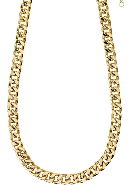 Kadın Ezme Model Kolye Altın Kaplama