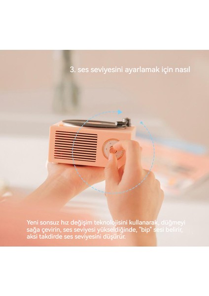 Eski Vinil Plak Kablosuz Taşınabilir Bluetooth Hoparlör(Yurt Dışından) fırsatları