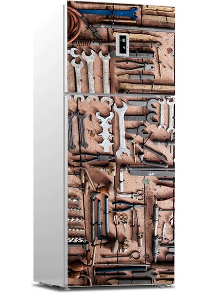 444MAGAZA Buzdolabı Sticker Dolap Beyaz Eşya Kaplama Etiketi Anahtar