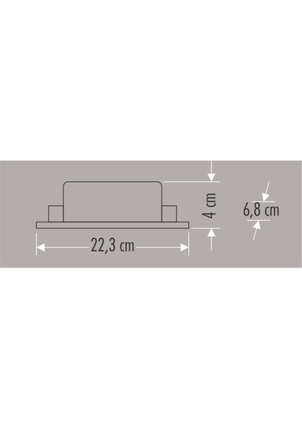 CT-2561 17A 200W Slim Fansız Şerit LED Trafosu