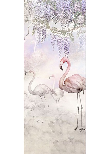 444MAGAZA Buzdolabı Sticker Dolap Beyaz Eşya Kaplama Etiketi Flamingo fiyatları