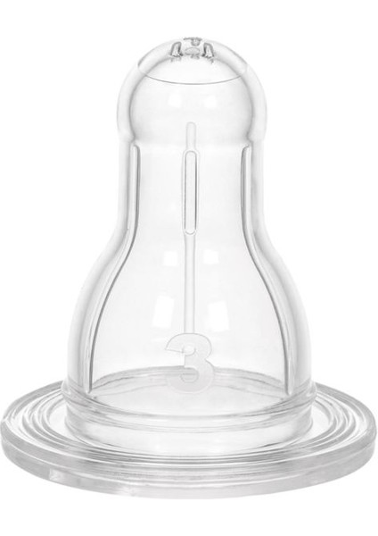 Silikon Biberon Emziği Yoğun Akış No:3 822