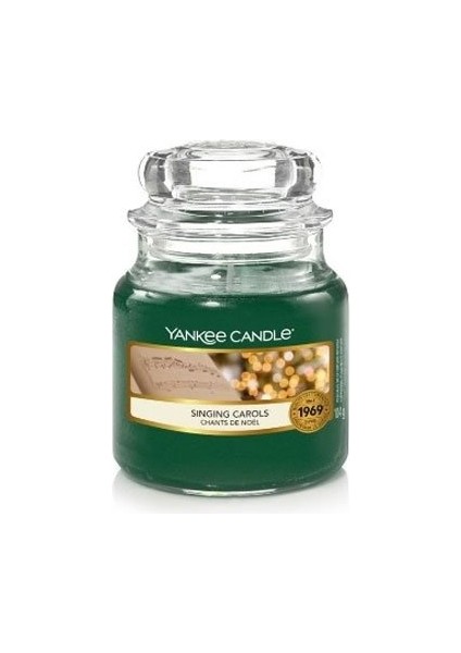 Yankee Candle 1629434E Küçük Klasik Mum Singing Carols