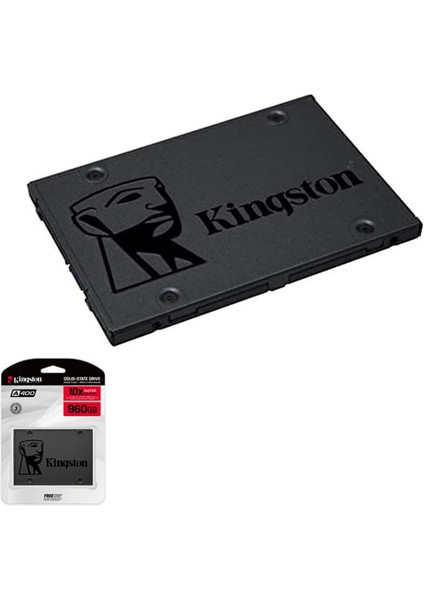 Kıngston A400 2.5 960GB Sata3 500/450 SSD SA400S37/960G