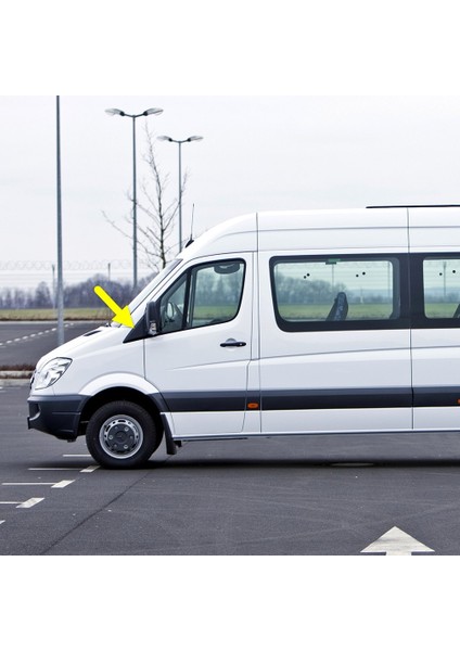 Mercedes Sprinter 2007-2016 Sol Dış Dikiz Aynası Ön Kapağı Üçgen A9068110007