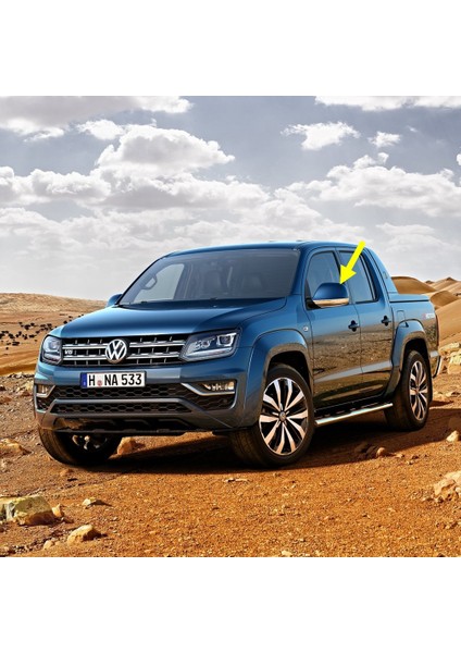 Vw Volkswagen Amarok 2017-2022 Sol Yan Dış Dikiz Aynası Üst Kapağı 7E1857527L