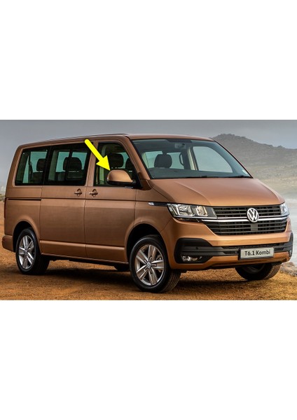 Vw Volkswagen Transporter T6.5 2020-2022 Sağ Yan Dış Dikiz Aynası Üst Kapağı 7E1857528L