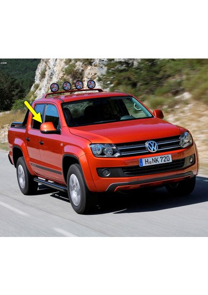 Vw Volkswagen Amarok 2010-2016 Sağ Yan Dış Dikiz Aynası Üst Kapağı 2H0857528C