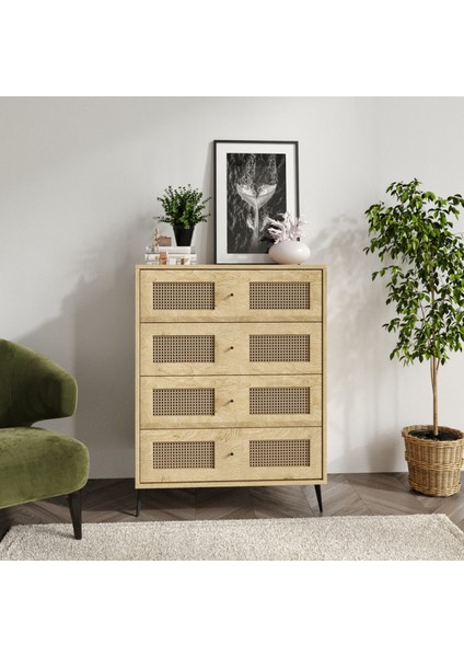 Mobilya Elmas 4 Çekmeceli Şifonyer