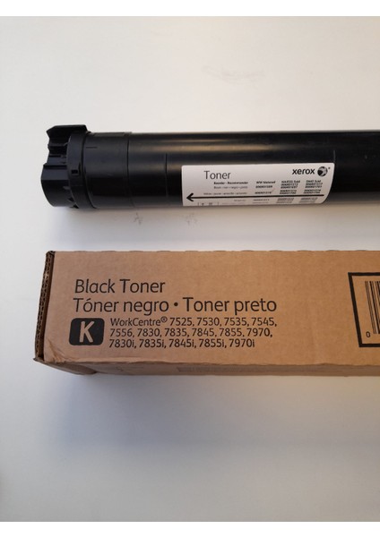 Xerox 7525 Orjinal Siyah Toner