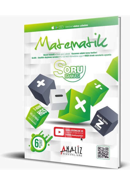 6.Sınıf Matematik Soru Bankası3 Adım HGS